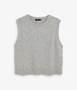 Thumbnail Knitted vest - Grey - Woman - Kappahl