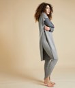 Thumbnail Knitted leggings - Grey - Woman - Kappahl