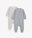 Thumbnail Kuvioitu vauvan pyjama 2pcs - Sininen - Lapset - Kappahl