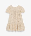 Thumbnail Embroidered dress - Beige - Kids - Kappahl
