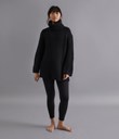 Thumbnail Knitted turtleneck sweater in wool mix | Black | Woman | Kappahl