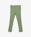 Thumbnail Ribbed leggings - Green - Kids - Kappahl