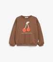 Thumbnail Sweatshirt with print - Brown - Kids - Kappahl