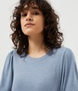 Thumbnail Top with puff sleeves - Blue - Woman - Kappahl