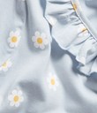 Thumbnail Nightgown with ruffle collar - Blue - Kids - Kappahl