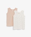 Thumbnail Inner camisole top 2-pack | Pink | Kids | Kappahl