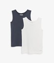 Thumbnail Inner camisole top 2-pack - Blue - Kids - Kappahl