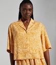 Thumbnail Patterned shirt - Yellow - Woman - Kappahl