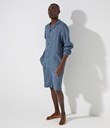 Thumbnail Pyjamasskjorte i lin - Blå - Herre - Kappahl
