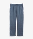 Thumbnail Lniane spodnie piżamowe - Niebieski - On - Kappahl