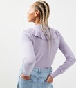 Thumbnail Knitted sweater - Lilac - Woman - Kappahl
