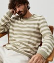 Thumbnail Knitted sweater - Green - Men - Kappahl