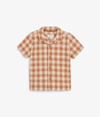 Thumbnail Checked shirt - Brown - Kids - Kappahl