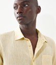 Thumbnail Linen shirt regular fit - Yellow - Men - Kappahl