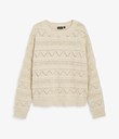 Thumbnail Knitted sweater - Beige - Woman - Kappahl