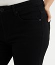 Thumbnail Alice straight jeans short | Musta | Naiset | Kappahl