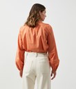 Thumbnail Cotton blouse - Orange - Woman - Kappahl