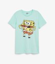 Thumbnail T-shirt SpongeBob - Turquoise - Kids - Kappahl