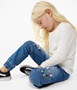 Thumbnail Tough knee jeans loose fit - Sininen - Kids - Kappahl