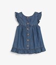 Thumbnail Denim dress - Blue - Kids - KappAhl