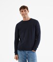 Thumbnail Fine knitted jumper | Blue | Men | Kappahl