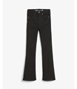 Thumbnail Jeans bootcut high waist stretch | Musta | Lapset | Kappahl
