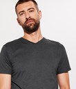 Thumbnail V-neck t-shirt | Grey | Men | Kappahl