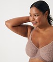 Thumbnail Unpadded wired bra in lace | Pink | Woman | Kappahl