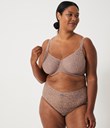 Thumbnail Unpadded wired bra in lace | Pink | Woman | Kappahl