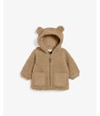 Thumbnail Teddy jacket | Brown | Kids | Kappahl