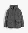 Thumbnail Puffer jacket | Grey | Men | Kappahl