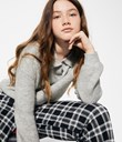 Thumbnail Knitted sweater | Grey | Kids | Kappahl