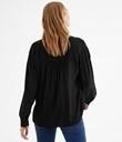 Thumbnail Viscose blouse | Black | Woman | Kappahl