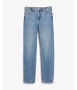 Thumbnail Jeans straight high waist | Blå | Dame | Kappahl