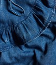 Thumbnail Bluse med knytebånd | Blå | Dame | Kappahl