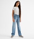 Thumbnail Jeans regular fit low waist | Blå | Barn | Kappahl