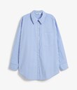 Thumbnail Overzied shirt | Blue | Woman | Kappahl