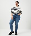 Thumbnail Ebba slim jeans extra long leg - Sininen - Woman - Kappahl