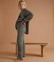 Thumbnail Neulotut housut Loungewear - Harmaa - Woman - Kappahl
