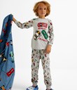 Thumbnail Pyjamas Biler - Grå - Kids - Kappahl