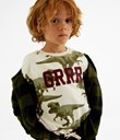 Thumbnail Sweatshirt with print - Beige - Kids - Kappahl