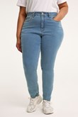 Thumbnail  Jeans i ljusare blå denim| XLNT Dam | KappAhl
